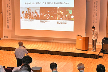 「活動の経緯や地域への想いを語りました」の画像1