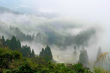 「山古志地域にある雲海の撮影スポット」の画像3