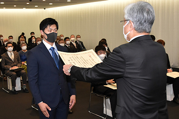 「長岡市表彰式」の画像