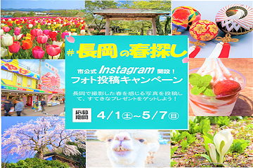 「#長岡の春探し フォト投稿キャンペーン」の画像