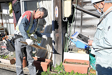 「漏水の可能性がある場所を絞り込んでから現地で点検」の画像1