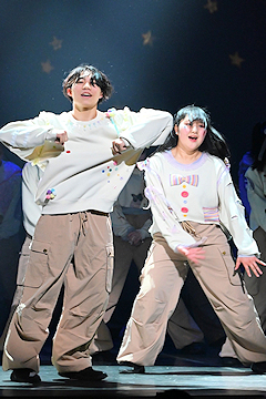 「岡大手高校ダンス部の部長・今井悠晴さん」の画像