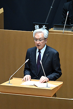 「磯田市長による市政執行方針」の画像