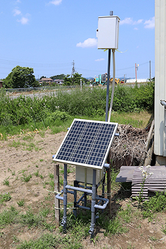 「IoTセンサー126台と長距離無線アンテナ5台」の画像
