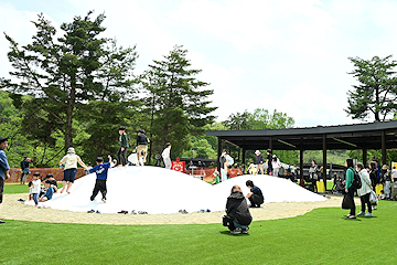 「悠久山公園の子育てエリアが全面リニューアル」の画像