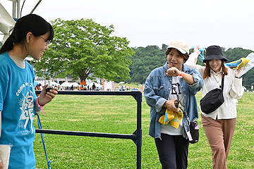 「運営面では地元の学生ボランティアが活躍」の画像
