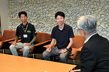 「磯田市長を訪れました」の画像