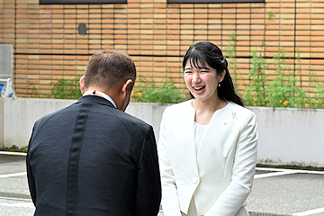 「愛子さまが山古志地域を訪問」の画像