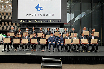 「除雪功労者表彰も実施」の画像