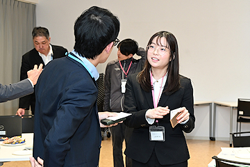 「同世代の起業家とも話せて刺激をもらいました」の画像