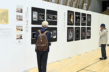 「中越高校写真部の優勝作品も展示」の画像