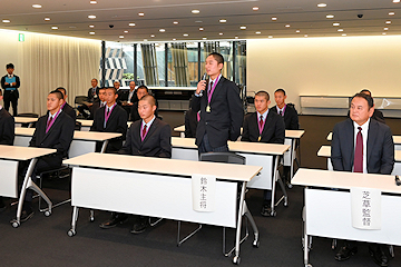 「主将の鈴木祥大さん」の画像