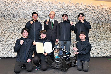 「長岡技術科学大学のチームが見事優勝」の画像