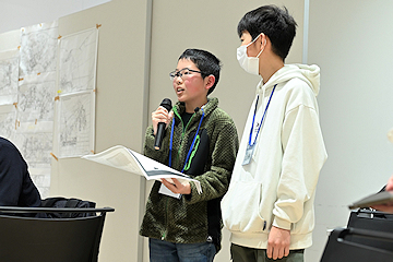 「学校の平和学習がきっかけで参加した小学生」の画像