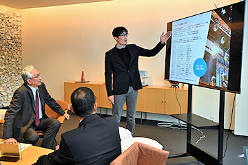 「2団体が磯田市長を訪問」の画像1