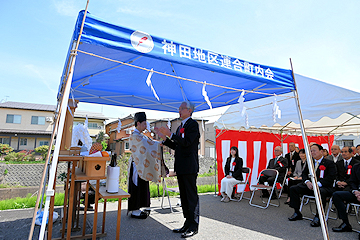 「交通安全を祈願する記念式典」の画像