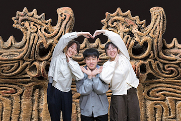 「記念撮影ができる巨大展開写真」の画像