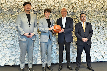 「今季の報告と来季の決意表明を行いました」の画像