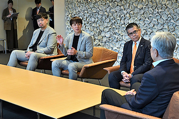 「「9月の開幕戦に向けてしっかりと準備していきたい」と話しました」の画像