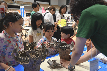 「火焔土器体験」の画像
