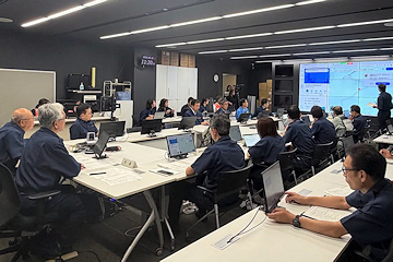 「全市の防災訓練を実施」の画像
