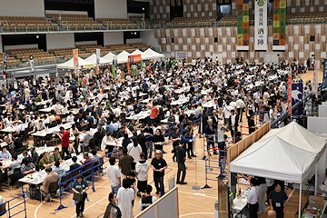 「延べ2,000人を超える日本酒ファン」の画像
