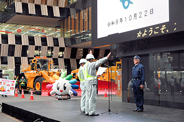 「除雪業者の代表による宣誓」の画像