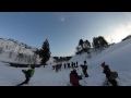 「守門岳の大雪庇（せっぴ）」の画像