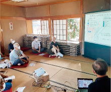 中越市民防災安全士会による防災講座画像