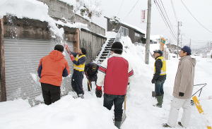 「除雪応援隊」の画像