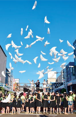 「平和祭オープニングセレモニー(8月1日)」の画像