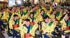 「息ぴったりの民踊流し」の画像