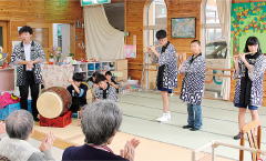 「伝統芸能、私たちが伝えます」の画像