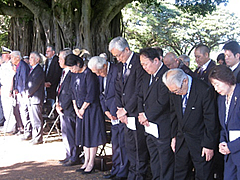 「真珠湾追悼式典に市長、議長、関係議員が出席」の画像1