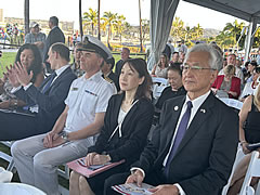 「真珠湾追悼式典に市長が出席」の画像1