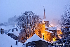 「スイス連邦／ロマンモティエ・エンヴィー村」の画像2