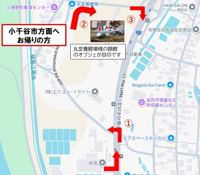 【画像】NAGAOKA SUIDO FESTIVAL小千谷市方面からお越しの方